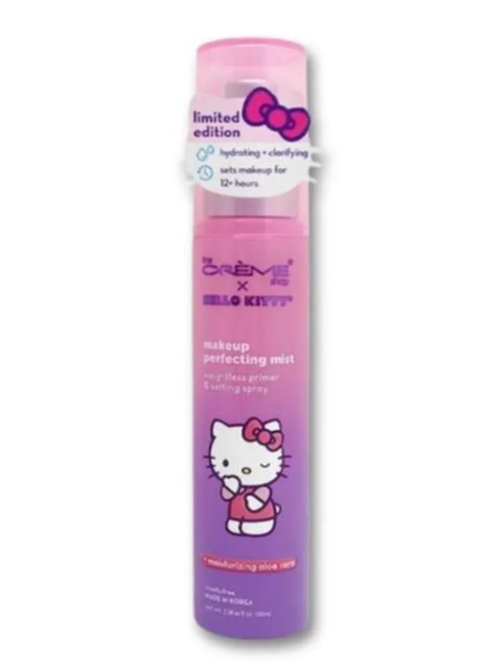 The Crème Shop x Hello Kitty Makeup Setting Spray – Hydrating Face Mist K-Beauty